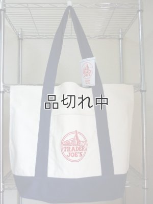 画像2: 【Trader Joe's/トレーダージョーズ】エコバッグ：ネイビー