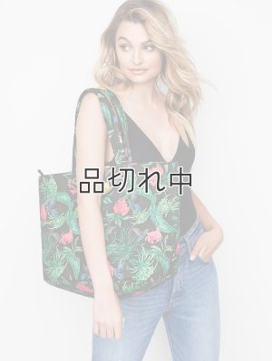 画像1: 【Victoria's Secret 】ウィークエンダートートバッグ：ブラックパーム