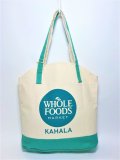 【Whole Foods Market/ホールフーズマーケット】ハワイ限定☆エコバッグ：アロハトート(カハラ)