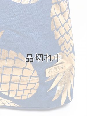 画像3: 【Whole Foods Market/ホールフーズマーケット】ハワイ限定☆ロープエコバッグ：ネイビー×ゴールドパイナップル