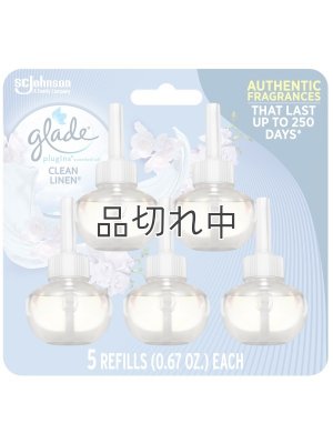 画像1: 【glade】プラグインオイルリフィル(5個入)：クリーンリネン