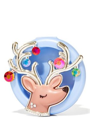 画像1: 【Bath&BodyWorks】カーフレグランスホルダー(バイザークリップ付)：フェスティブレインディアー