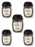 【Bath&BodyWorks】セットでお得☆ミニ抗菌ハンドジェル5個セット：マホガニーティークウッド