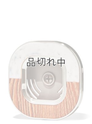 画像1: 【Bath&BodyWorks】カーフレグランスホルダー(ベントクリップ付)：マーブル＆ウッド