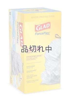 画像2: 【GLAD】香り付きゴミ袋★13ガロン(49L)×40枚：ファブリーズ フレッシュクリーン(ひも付き)