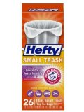 【Hefty】香り付きゴミ袋★4ガロン(15L)×26枚：ラベンダー＆スイートバニラ