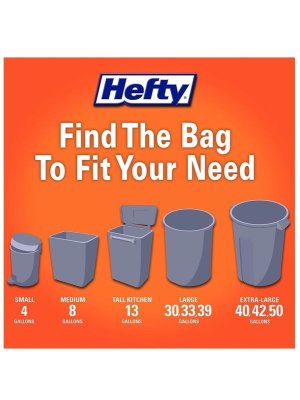画像5: 【Hefty】香り付きゴミ袋★4ガロン(15L)×26枚：ラベンダー＆スイートバニラ