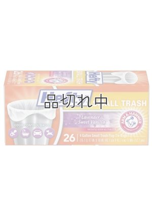 画像2: 【Hefty】香り付きゴミ袋★4ガロン(15L)×26枚：ラベンダー＆スイートバニラ