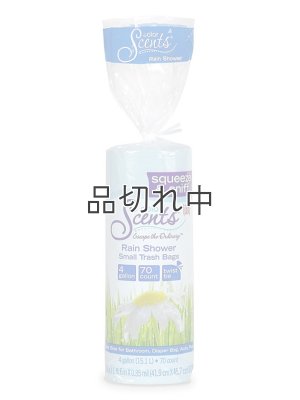 画像1: 【Color Scents】香り付きゴミ袋★4ガロン(15L)×70枚：レインシャワー(ツイストタイ付き)