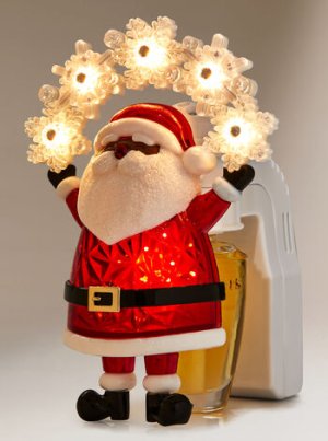 画像1: ◆50％OFF◆クリアランスセール6990円→3495円【Bath&BodyWorks】Wallflowers本体：サンタナイトライト
