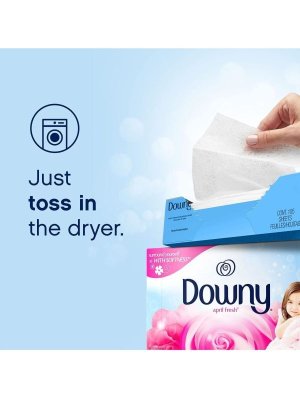 画像3: 【Downy/ダウニー】ドライヤーシート(105枚入り)：エイプリルフレッシュ