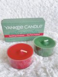 【YANKEE CANDLE/ヤンキーキャンドル】ティーライトキャンドル2個セット：スパークリングシナモン / ツリーファームフェスティバル