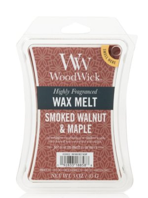 画像1: 【WoodWick/ウッドウィック】ワックスメルト6P入り：スモークウォルナッツ＆メープル