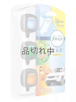 画像2: 【USファブリーズ】車用芳香剤(3個入り)：リネン＆スカイ/ゲインオリジナル/ハワイアンアロハ