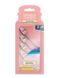 【YANKEE CANDLE/ヤンキーキャンドル】カーフレグランススティック(4本入り)：ピンクサンド