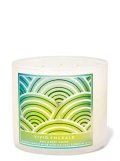 【Bath&BodyWorks】3-wickキャンドル（14.5oz）：ビビッドエメラルド