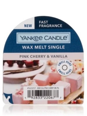画像1: 【YANKEE CANDLE/ヤンキーキャンドル】ワックスメルト：ピンクチェリー＆バニラ