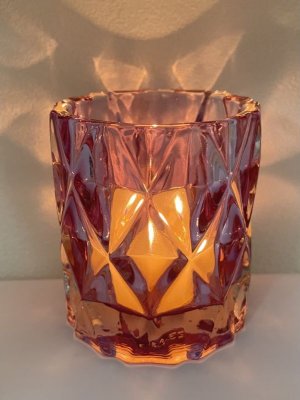 画像5: ★1コイン500円★【YANKEE CANDLE/ヤンキーキャンドル】サンプラー(ミニキャンドル)キャンドルホルダー：フラクタルグラス