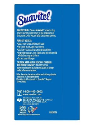 画像3: 【Suavitel/スアビテル】ドライヤーシート(70枚入り)：フィールドフラワー