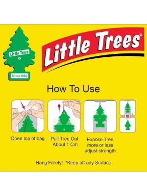 画像4: 【Little Trees/ヤンキーキャンドル】エアーフレッシュナー(6枚セット)：バニラロマ