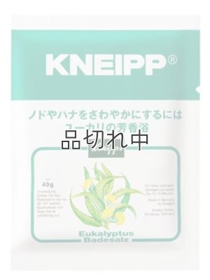 画像1: 【クナイプ】バスソルト：ユーカリの香り 40g