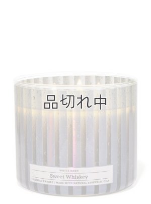 画像1: ★4780円→2390円★【Bath&BodyWorks】3-wickキャンドル（14.5oz）：スイートウィスキー