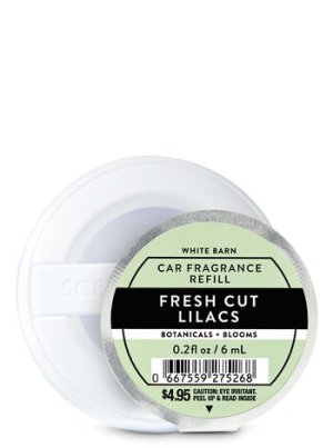 画像1: 【Bath&BodyWorks】カーフレグランス詰替リフィル：フレッシュカットライラック
