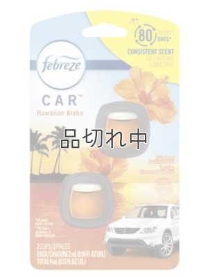 画像1: 【USファブリーズ】車用芳香剤(2個入り)：ハワイアンアロハ