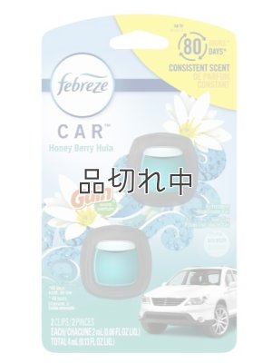 画像1: 【USファブリーズ】車用芳香剤(2個入り)：ハニーベリーフラ