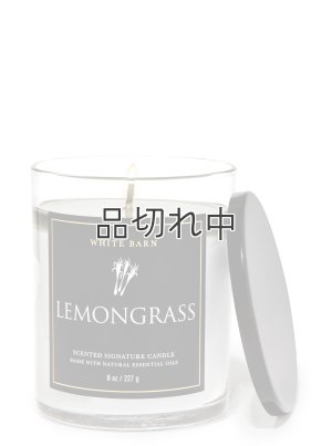画像1: 【Bath&BodyWorks】シグネチャー1-wickキャンドル（8oz）：レモングラス