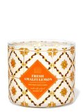 【Bath&BodyWorks】3-wickキャンドル（14.5oz）：フレッシュアマルフィレモン