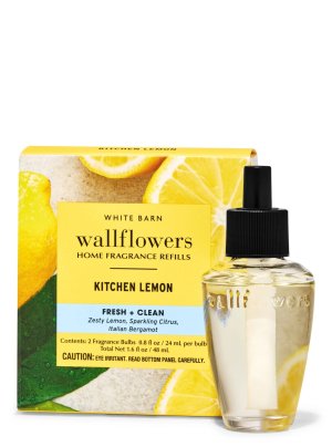 画像1: 【Bath&BodyWorks】Wallflowers詰替リフィル(2個入り)：キッチンレモン