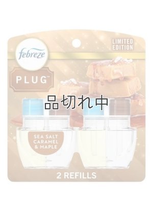 画像1: 【USファブリーズ】プラグインオイルリフィル(2セット入)：シーソルトキャラメル＆メープル