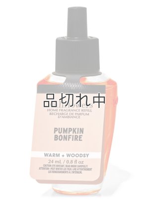 画像1: 【Bath&BodyWorks】Wallflowers詰替リフィル：パンプキンボンファイヤー