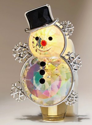 画像1: 【Bath&BodyWorks】香りの強さが調節できる★Wallflowers本体 Scent Control：クリスタルスノーマンナイトライト