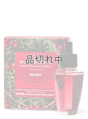 画像1: 【Bath&BodyWorks】Wallflowers詰替リフィル(2個入り)：ホリデー