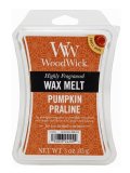 【WoodWick/ウッドウィック】ワックスメルト6P入り(3oz)：パンプキンプラリネ