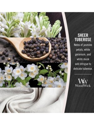 画像2: 【WoodWick/ウッドウィック】ワックスメルト6P入り(3oz)：シアーチュベローズ
