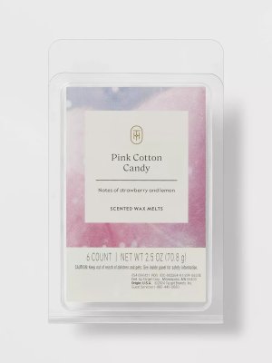 画像1: 【Threshold】ワックスメルト6ct(2.5oz)：ピンクコットンキャンディー