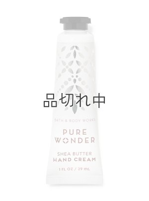 画像1: 【Bath&BodyWorks】シアバターハンドクリーム：ピュアワンダー