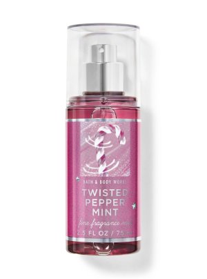 画像1: 【Bath&BodyWorks】トラベルサイズファインフレグランスミスト：ツイステッドペパーミント