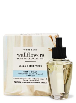 画像1: 【Bath&BodyWorks】Wallflowers詰替リフィル(2個入り)：クリーンハウスバイブス