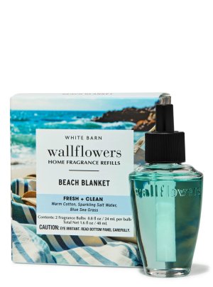 画像1: 【Bath&BodyWorks】Wallflowers詰替リフィル(2個入り)：ビーチブランケット