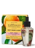 【Bath&BodyWorks】Wallflowers詰替リフィル(2個入り)：スイートオレンジ＆アガベ