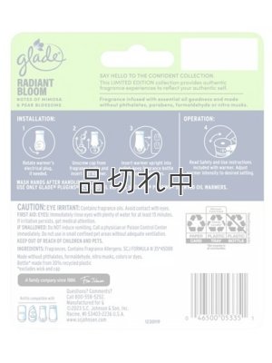 画像3: 【glade】プラグインオイルリフィル(2個入)：レイディアントブルーム