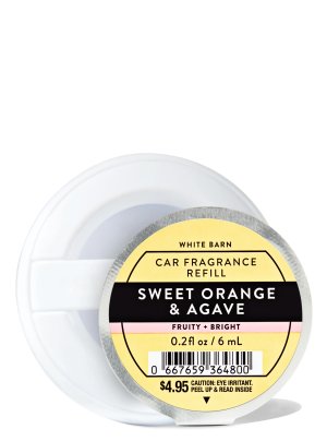 画像1: 【Bath&BodyWorks】カーフレグランス詰替リフィル：スイートオレンジ＆アガベ