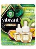 【エアーウィック】プラグインオイルリフィル(2個入)：レインフォレストキウイ＆パッションフルーツ