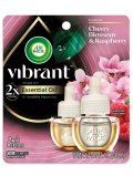 【エアーウィック】プラグインオイルリフィル(2個入)：チェリーブロッサム＆ラズベリー
