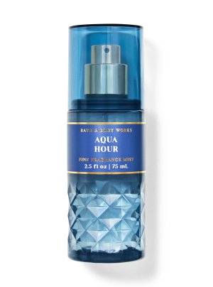 画像1: 【Bath&BodyWorks】トラベルサイズファインフレグランスミスト：Aqua Hour (アクアアワー)