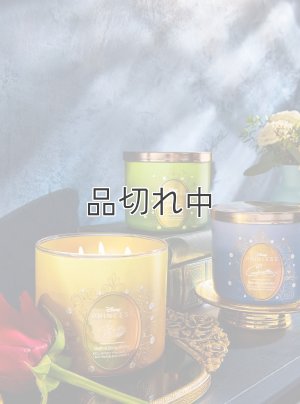 画像2: 【Bath&BodyWorks】《Disney Princessコラボ》3-wickキャンドル（14.5oz）：Belle (ベル)
